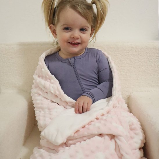 Couverture bébé | Ultra-douce Minky
