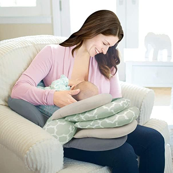 Coussin d'Allaitement - SnuggleFeed™ - Gris