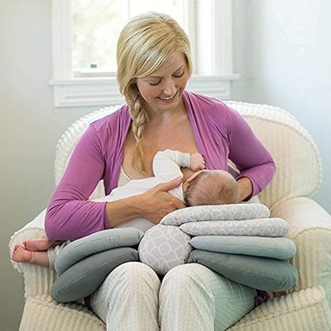 Coussin d'Allaitement - SnuggleFeed™ - Gris