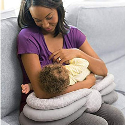 Coussin d'Allaitement - SnuggleFeed™ - Gris