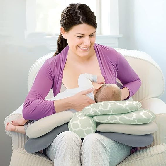 Coussin d'Allaitement - SnuggleFeed™ - Gris