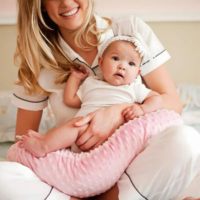 Coussin d'Allaitement - MamiCuddle™ - Rose