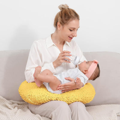 Coussin d'Allaitement - MamiCuddle™ - Jaune