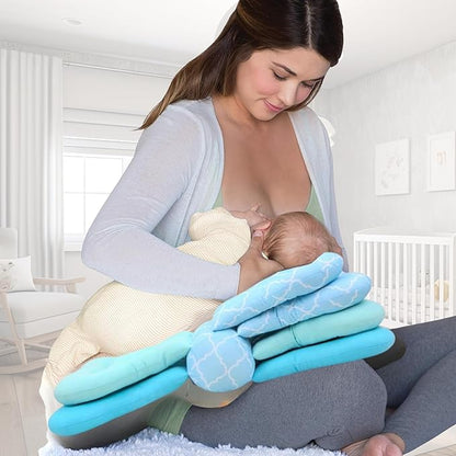 Coussin d'Allaitement - SnuggleFeed™ - Bleu