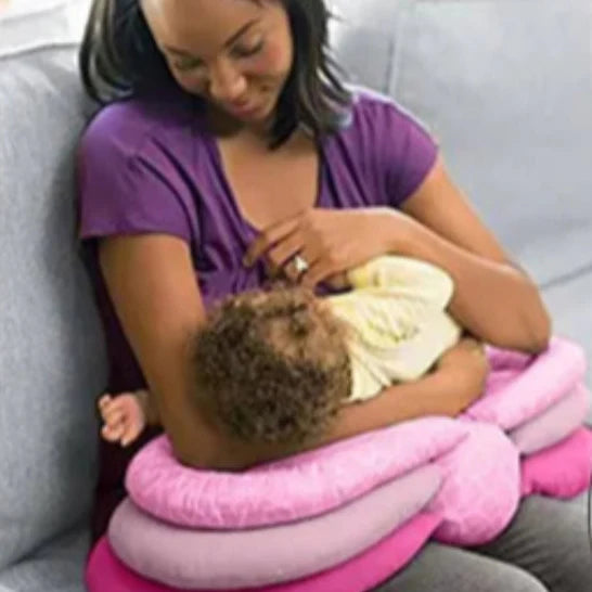 Coussin d'Allaitement - SnuggleFeed™ - Rose