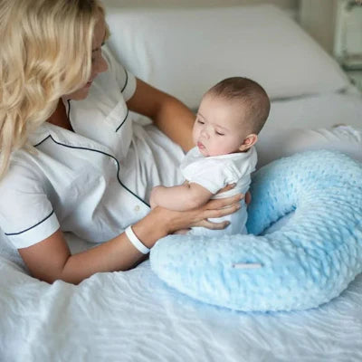 Coussin d'Allaitement - MamiCuddle™ - Bleu