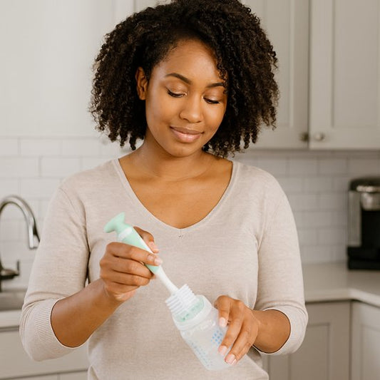 Goupillon biberon | CleanTwin 360°